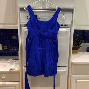Short mini dress by Delia’s royal blue color